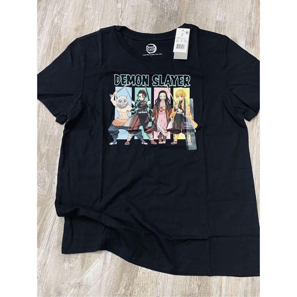 Demon Slayer Kimetsu No Yaiba Anime T-Shirt Sz L